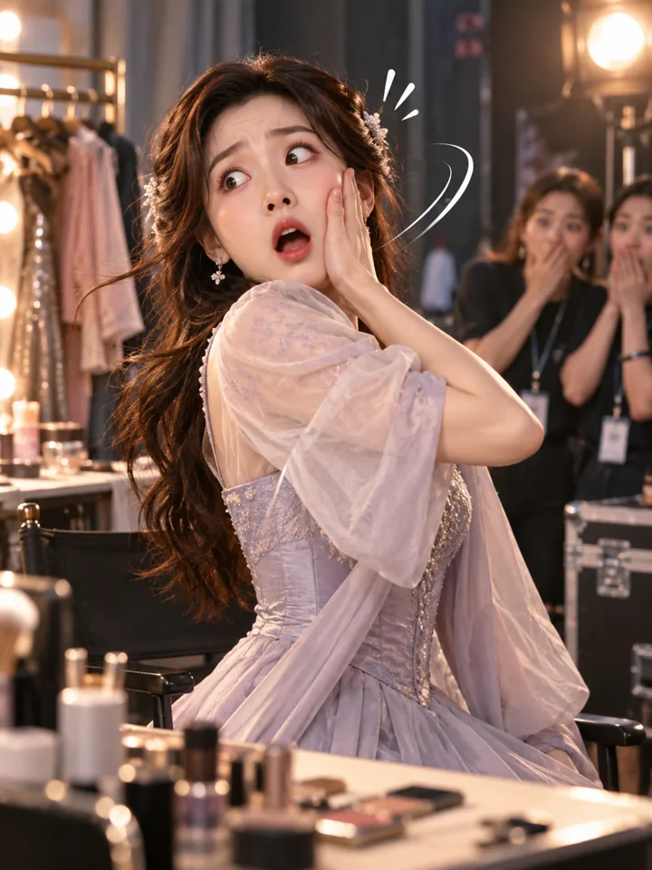 反向扇巴掌！女配一巴掌把自己扇进了重症监护室 · 原创概念配图